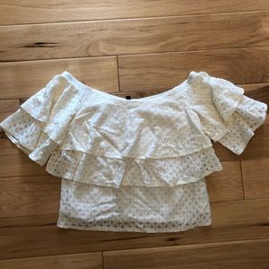 Banana Republic off the shoulder top
